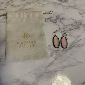 New Kendra Scott Dichroic Glass Elle Earrings